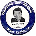 Ronald Reagan visits Iowa - 1979