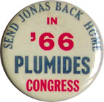 Plumides for Congress - 1966