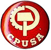 Communist Party USA campaign button - 1930s
